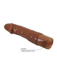 PRETTY LOVE DONALD VIBRADOR REALISTICO 195 CM O 4 CM COLOR MARRON