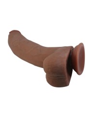 PRETTY LOVE ULRIC DILDO REALISTICO FLEXIBLE 26 CM O 55 CM TPE MARRON