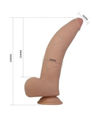 PRETTY LOVE QUINLAN DILDO REALISTICO 26 CM O 55 CM COLOR NATURAL