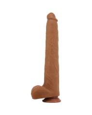 PRETTY LOVE VIGGO DILDO REALISTA TACTO SUAVE CON PIEL DESLIZANTE 365 CM MARRON