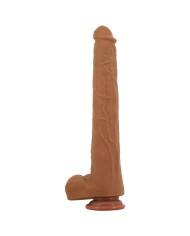 PRETTY LOVE VIGGO DILDO REALISTA TACTO SUAVE CON PIEL DESLIZANTE 365 CM MARRON