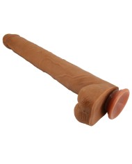 PRETTY LOVE VIGGO DILDO REALISTA TACTO SUAVE CON PIEL DESLIZANTE 365 CM MARRON