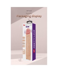 PRETTY LOVE KESSLER DILDO VIBRADOR REALISTA 10 MODOS DE VIBRACION Y 10 DE EMPUJE 22 CM NATURAL