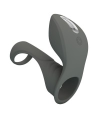 PRETTY LOVE ANILLO VIBRADOR RECARGABLE CON DOBLE ESTIMULADOR