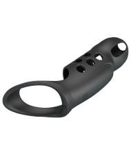 PRETTY LOVE CRAIG ANILLO PARA PENE VIBRADOR RECARGABLE NEGRO