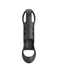 PRETTY LOVE CRAIG ANILLO PARA PENE VIBRADOR RECARGABLE NEGRO