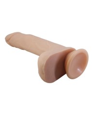 PRETTY LOVE DAVEY DILDO VIBRADOR CON EMPUJE Y ROTACION CONTROL REMOTO 225 CM O 48 CM COLOR NATURAL
