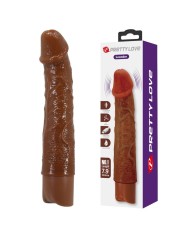 PRETTY LOVE LEONARDO VIBRADOR REALISTICO 20 CM O 4 CM COLOR MARRON