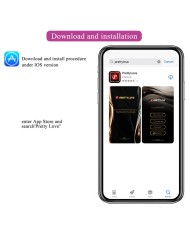 PRETTY LOVE HAZELYNN MASAJEADOR APP CONTROL 12 FUNCIONES ROSA