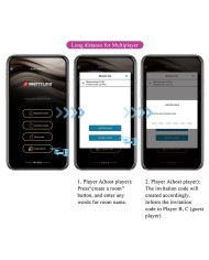PRETTY LOVE HAZELYNN MASAJEADOR APP CONTROL 12 FUNCIONES ROSA