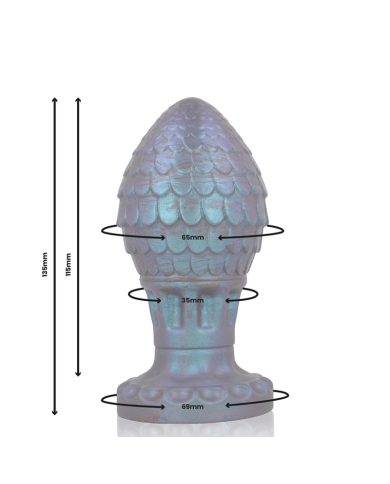 EPIC VRAKOS PLUG ANAL HUEVO DRAGON TALLA L EPIC VRAKOS PLUG ANAL HUEVO DRAGON TALLA L