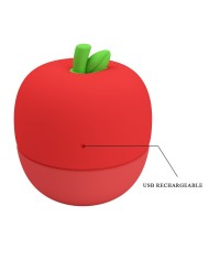 PRETTY LOVE ESTIMULADOR CLITORAL CON EFECTO LENGUA RECARGABLE ROJO