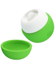 PRETTY LOVE ESTIMULADOR CLITORAL CON EFECTO LENGUA RECARGABLE VERDE