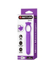 PRETTY LOVE GIANA MINI MASAJEADOR VIBRADOR RECARGABLE MORADO