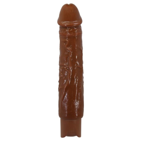 PRETTY LOVE DUKE VIBRADOR REALISTICO 235 CM O 48 CM COLOR MARRON