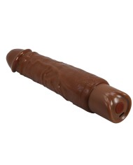 PRETTY LOVE DUKE VIBRADOR REALISTICO 235 CM O 48 CM COLOR MARRON