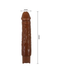 PRETTY LOVE DUKE VIBRADOR REALISTICO 235 CM O 48 CM COLOR MARRON