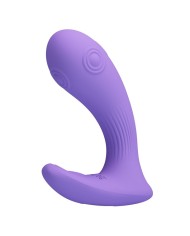 PRETTY LOVE ANDROMEDA VIBRADOR DE DOBLE ESTIMULACION RECARGABLE MORADO