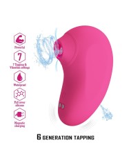 PRETTY LOVE ARILA SUCCIONADOR DE CLITORIS CON VIBRACION RECARGABLE ROSA