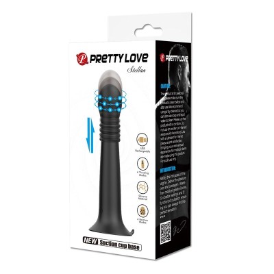 PRETTY LOVE STELLA MASAJEADOR ROTATIVO Y DE EMPUJE RECARGABLE USB