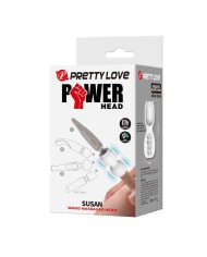 PRETTY LOVE SUSAN CABEZAL POWER HEAD PARA MASAJEADOR VARITA O 65 CM