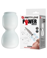 PRETTY LOVE SUSAN CABEZAL POWER HEAD PARA MASAJEADOR VARITA O 65 CM