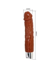 PRETTY LOVE PRO VIBRADOR REALISTICO 235 CM O 48 CM COLOR MARRON