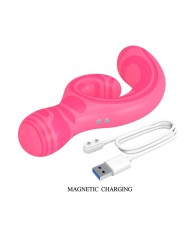 PRETTY LOVE VERITY MASAJEADOR DOBLE RECARGABLE USB