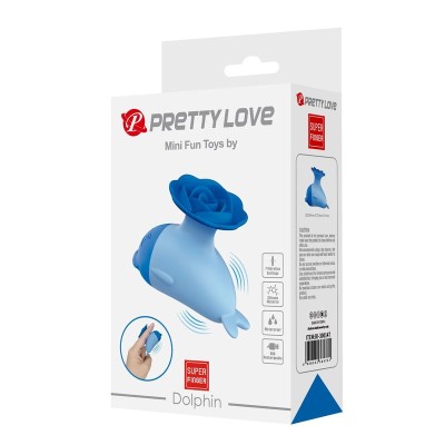 PRETTY LOVE DOLPHIN MINI VIBRADOR RECARGABLE USB