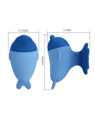 PRETTY LOVE DOLPHIN MINI VIBRADOR RECARGABLE USB