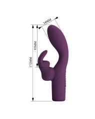 PRETTY LOVE OLIVIA VIBRADOR RABBIT RECARGABLE 10 FUNCIONES