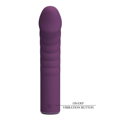 PRETTY LOVE RYLAND VIBRADOR RECARGABLE 10 FUNCIONES MORADO
