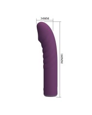 PRETTY LOVE RYLAND VIBRADOR RECARGABLE 10 FUNCIONES MORADO