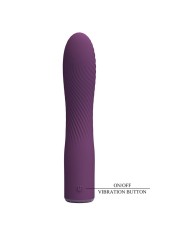PRETTY LOVE KISSELL VIBRADOR RECARGABLE 10 FUNCIONES MORADO