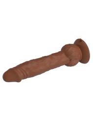 PRETTY LOVE EREN DILDO VIBRADOR CON EMPUJE 205 CM O 45 CM MARRON