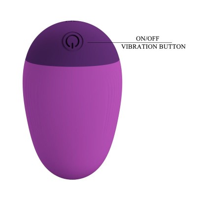 PRETTY LOVE ESTIMULADOR DE CLITORIS 7 MODOS RECARGABLE FORMA ROSA MORADA