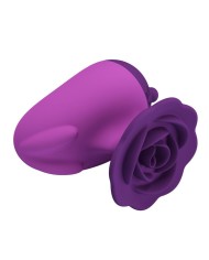 PRETTY LOVE ESTIMULADOR DE CLITORIS 7 MODOS RECARGABLE FORMA ROSA MORADA