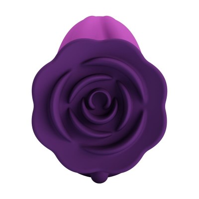 PRETTY LOVE ESTIMULADOR DE CLITORIS 7 MODOS RECARGABLE FORMA ROSA MORADA