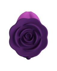 PRETTY LOVE ESTIMULADOR DE CLITORIS 7 MODOS RECARGABLE FORMA ROSA MORADA