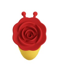 PRETTY LOVE LITTLE BEE ESTIMULADOR DE CLITORIS 7 MODOS RECARGABLE ROJO AMARILLO