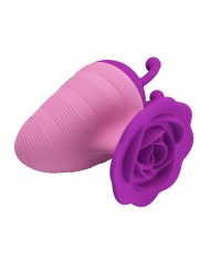 PRETTY LOVE LITTLE BEE ESTIMULADOR DE CLITORIS 7 MODOS RECARGABLE MORADO ROSA