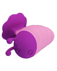 PRETTY LOVE LITTLE BEE ESTIMULADOR DE CLITORIS 7 MODOS RECARGABLE MORADO ROSA