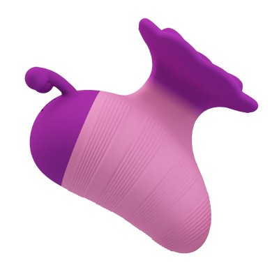 PRETTY LOVE LITTLE BEE ESTIMULADOR DE CLITORIS 7 MODOS RECARGABLE MORADO ROSA
