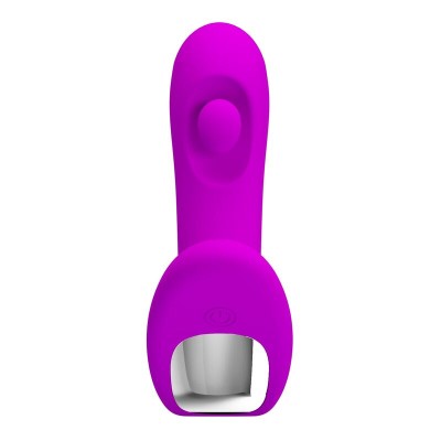 PRETTY LOVE BAUER MASAJEADOR DE PROSTATA 12 MODOS RECARGABLE MORADO
