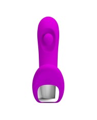 PRETTY LOVE BAUER MASAJEADOR DE PROSTATA 12 MODOS RECARGABLE MORADO