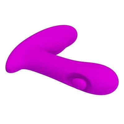PRETTY LOVE BAUER MASAJEADOR DE PROSTATA 12 MODOS RECARGABLE MORADO