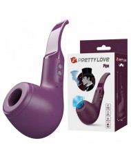 PRETTY LOVE PIPE ESTIMULADOR CON 10 MODOS DE GOLPETEO MORADO