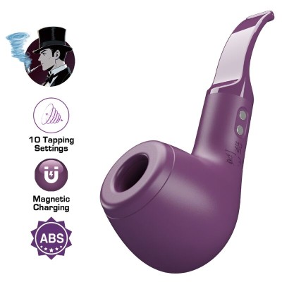 PRETTY LOVE PIPE ESTIMULADOR CON 10 MODOS DE GOLPETEO MORADO