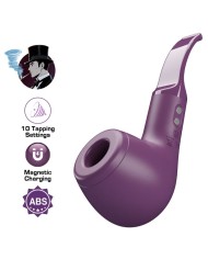 PRETTY LOVE PIPE ESTIMULADOR CON 10 MODOS DE GOLPETEO MORADO