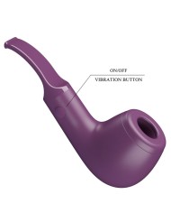 PRETTY LOVE PIPE ESTIMULADOR CON 10 MODOS DE GOLPETEO MORADO
